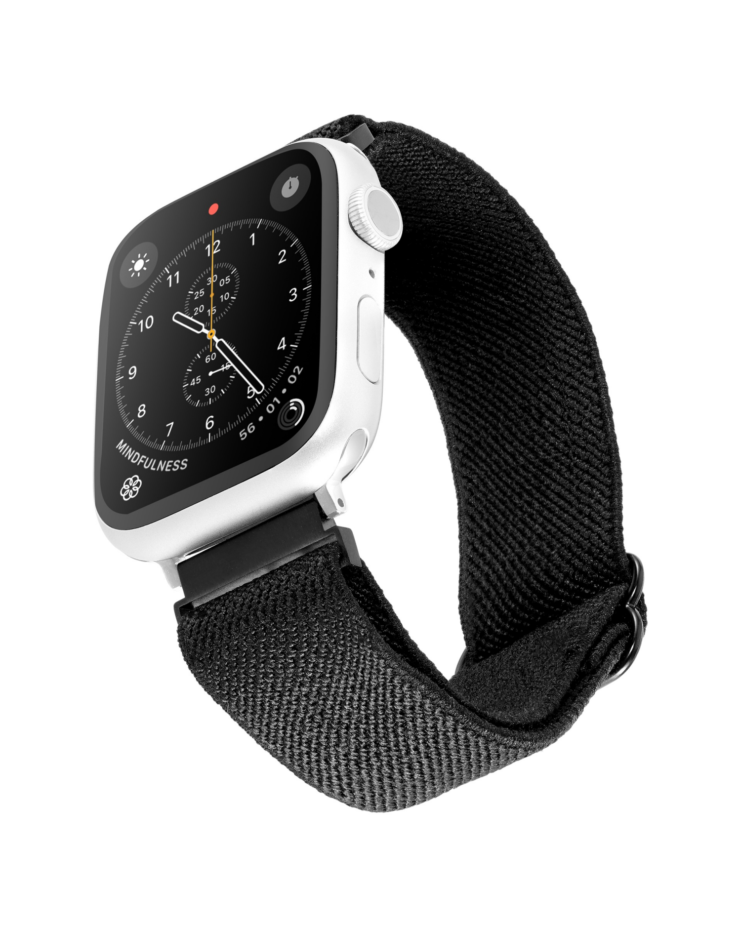 slide 4 of 5, WITHit Woven Nylon Universal Watch Band - Black, 1 ct, 1 ct