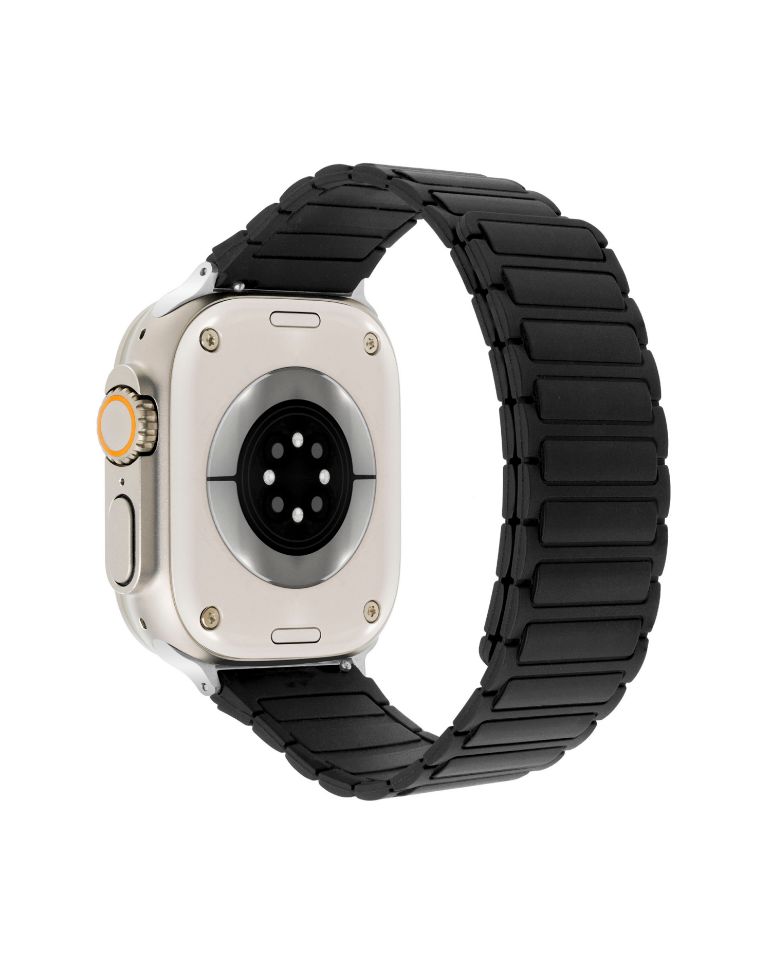 slide 2 of 5, Withit Apple Watch Universal Magnetic Black Silicone, 1 ct