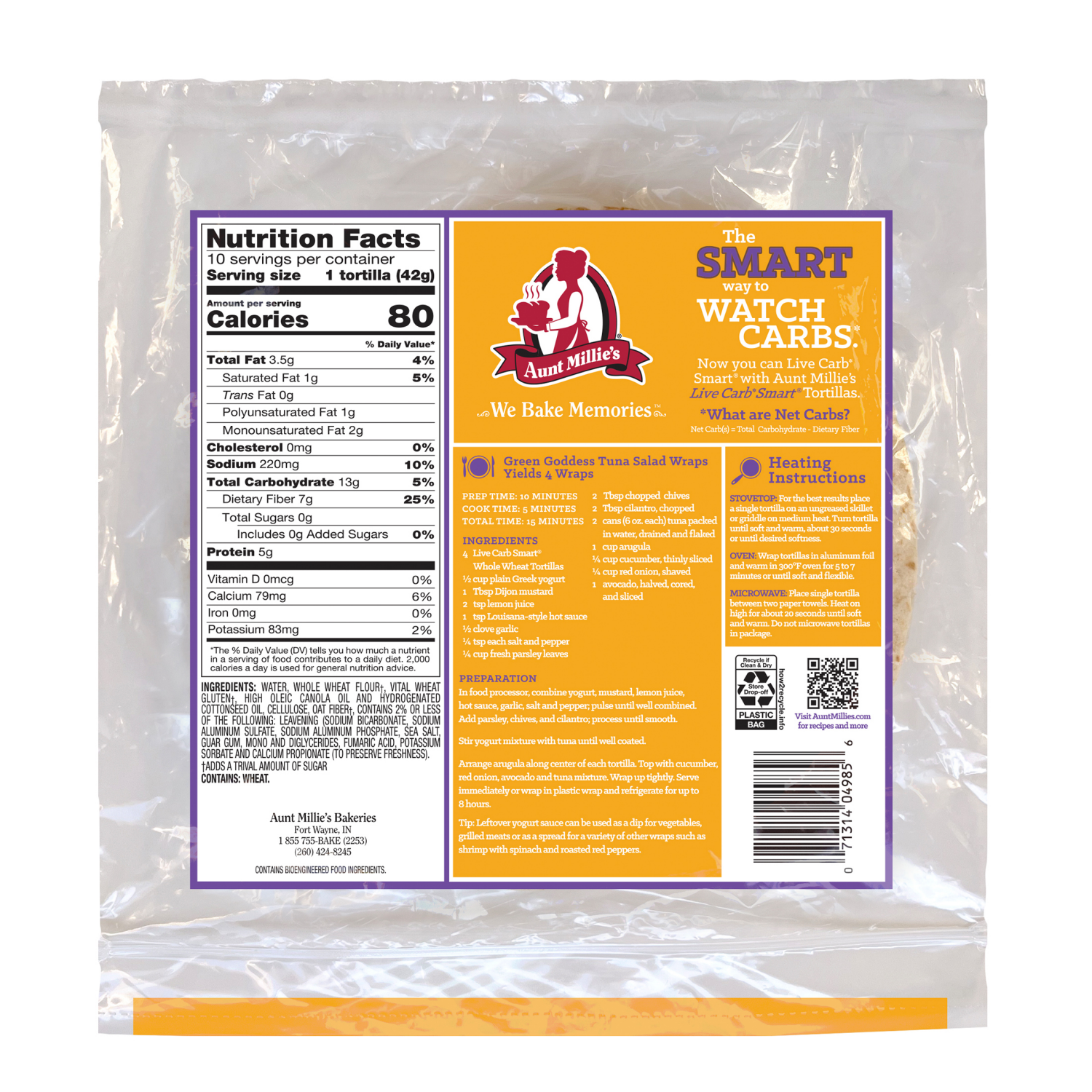 slide 2 of 6, Frescados Whole Wheat Tortillas, 14.8 oz