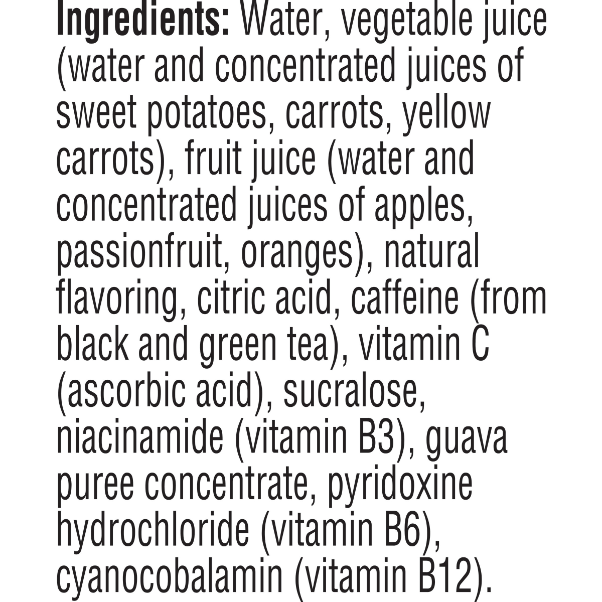 slide 5 of 29, V8 +Energy Passionfruit Orange Guava Juice Energy Drink, 8 fl oz Can (6 Pack), 48 oz