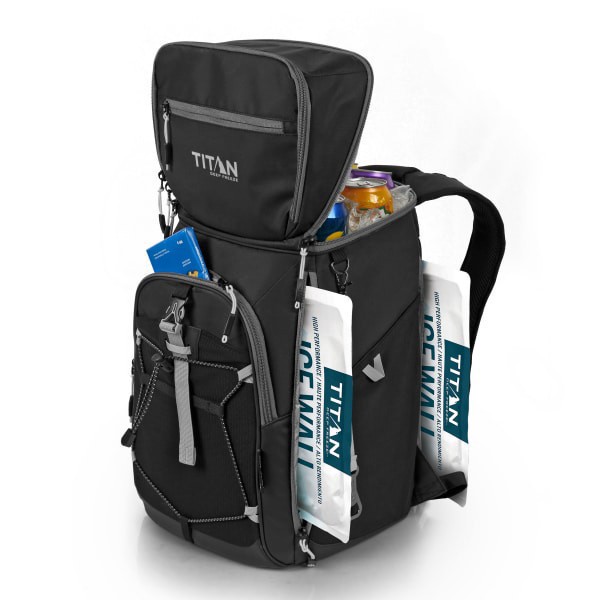 slide 3 of 5, Titan Deep Freeze IceWall Backpack, 30 ct