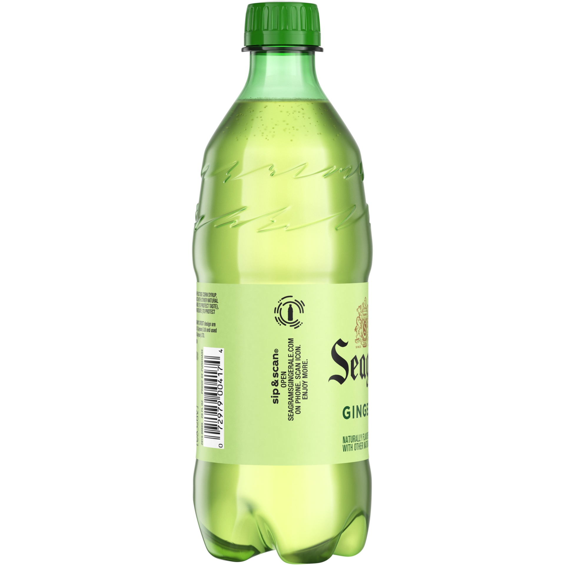 slide 4 of 6, Seagram's Seagrams Ginger Ale Bottle, 20 fl oz, 20 fl oz