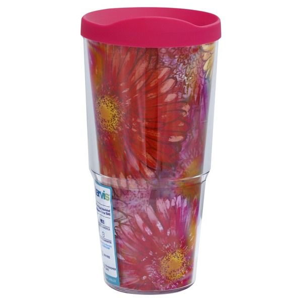 slide 1 of 1, Tervis Tumbler, Colossal Daisy, 24 Ounce, 1 ct