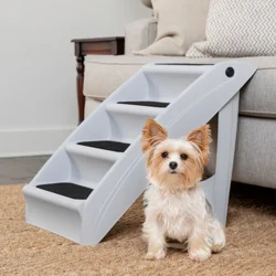PetSafe CozyUp Gray Folding Pet Steps