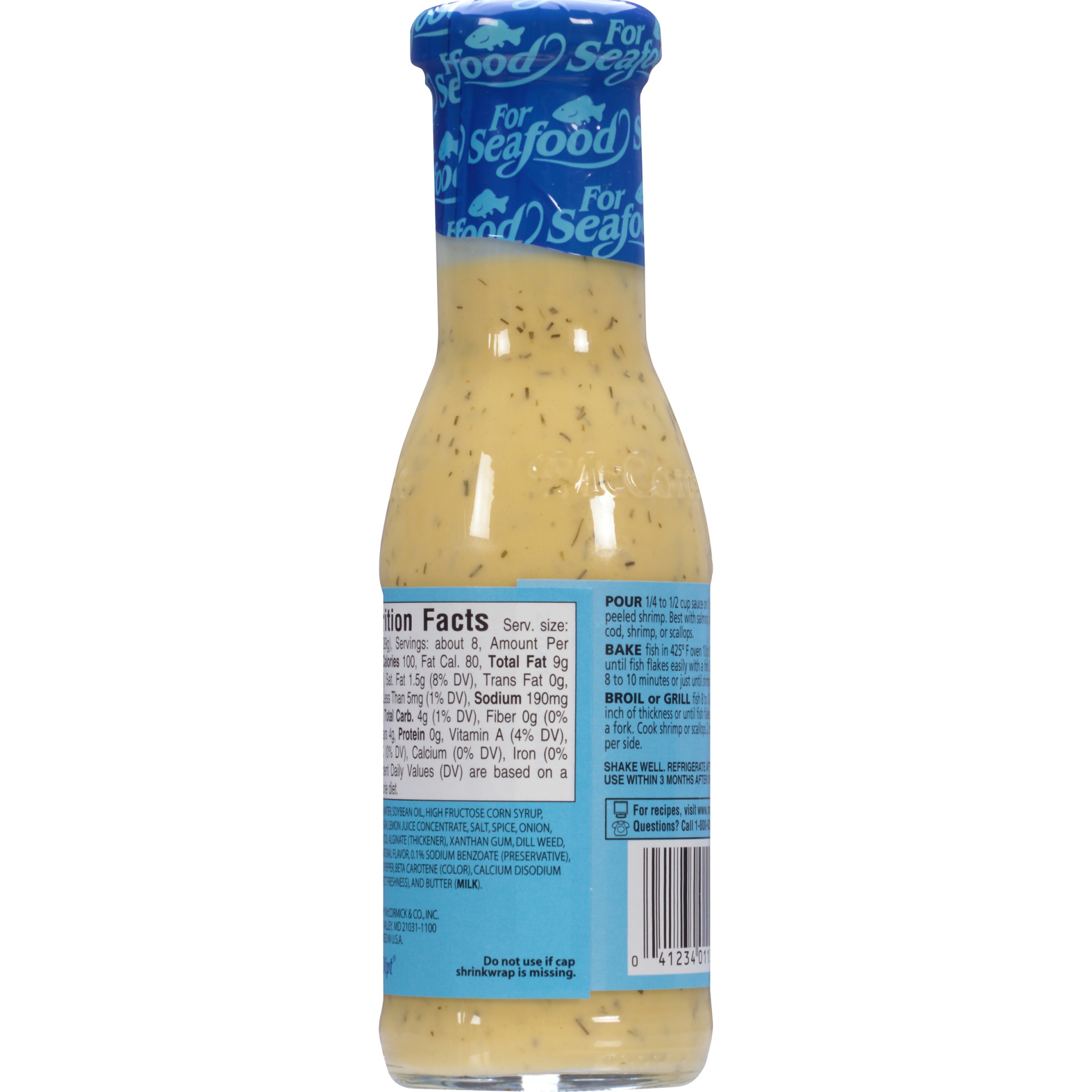 McCormick Lemon Butter Dill Seafood Sauce 8.4 oz 8.4 oz | Shipt