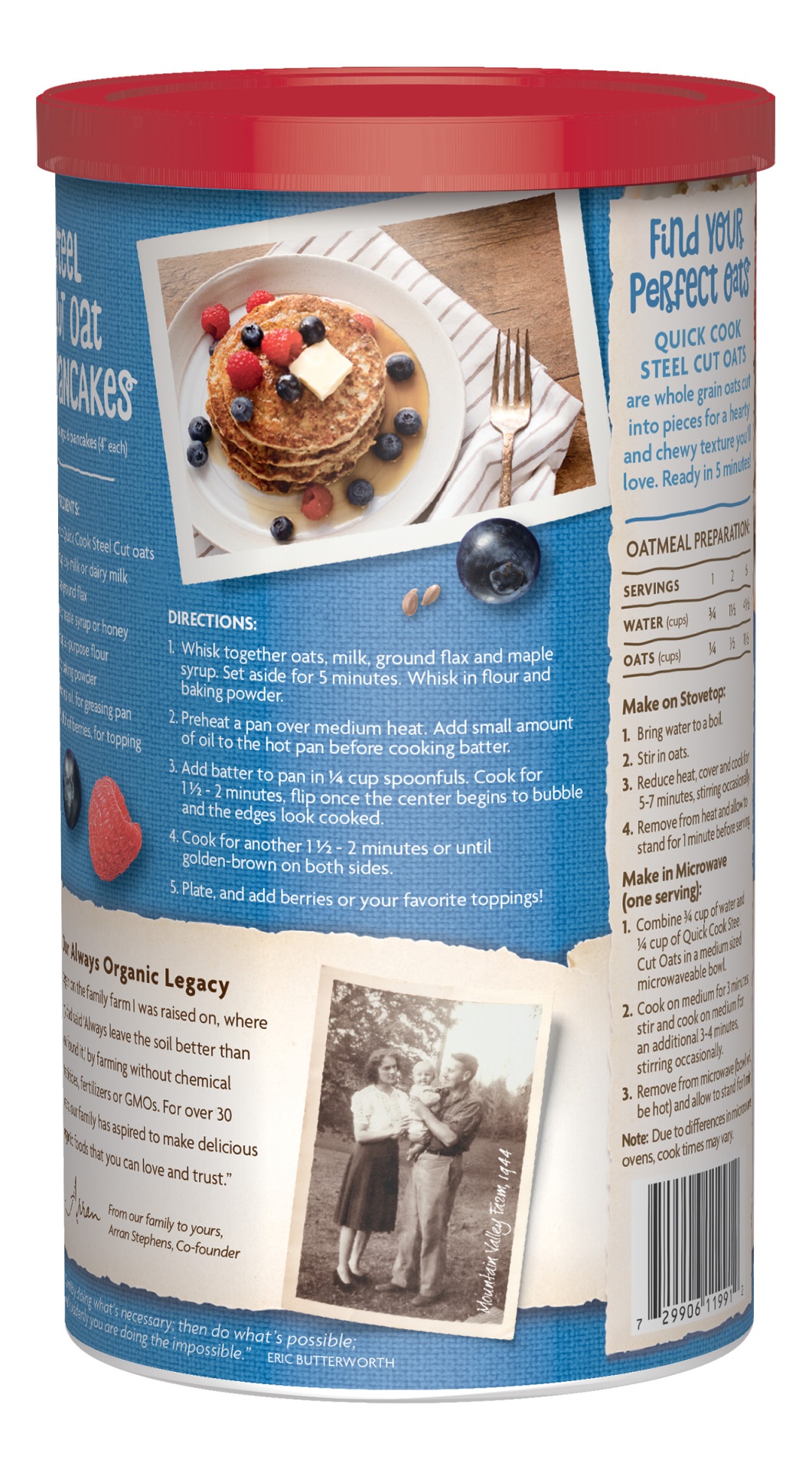 slide 2 of 6, Nature's Path Organic Quick Cook Steel Cut Oatmeal , 24 oz