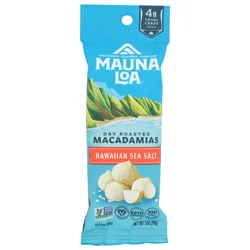 Mauna Loa Dry Roasted Sea Salt Macadamias 1 oz
