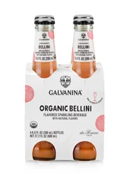 Galvanina Organic Bellini 4 pk Bottles