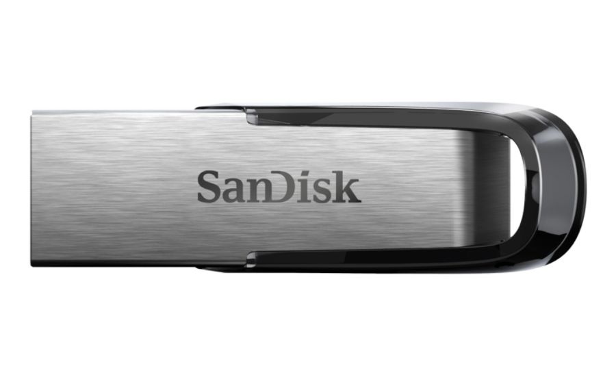 slide 2 of 2, SanDisk Ultra Flair Usb Drive, 64Gb, Silver/Black, 1 ct