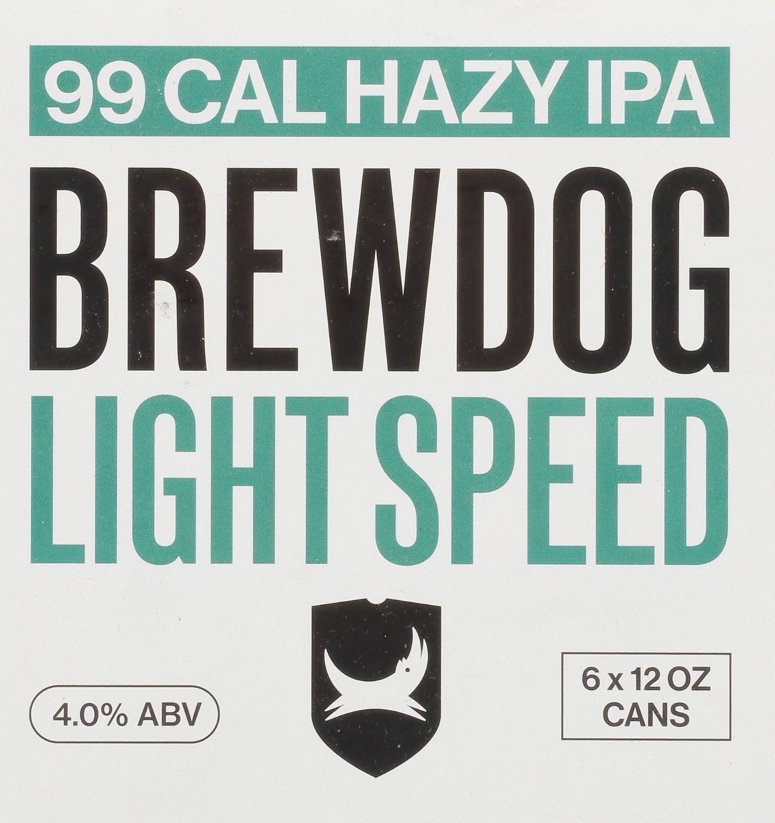 slide 6 of 12, BrewDog Hazy IPA Light Speed Beer 6 - 12 oz Cans, 