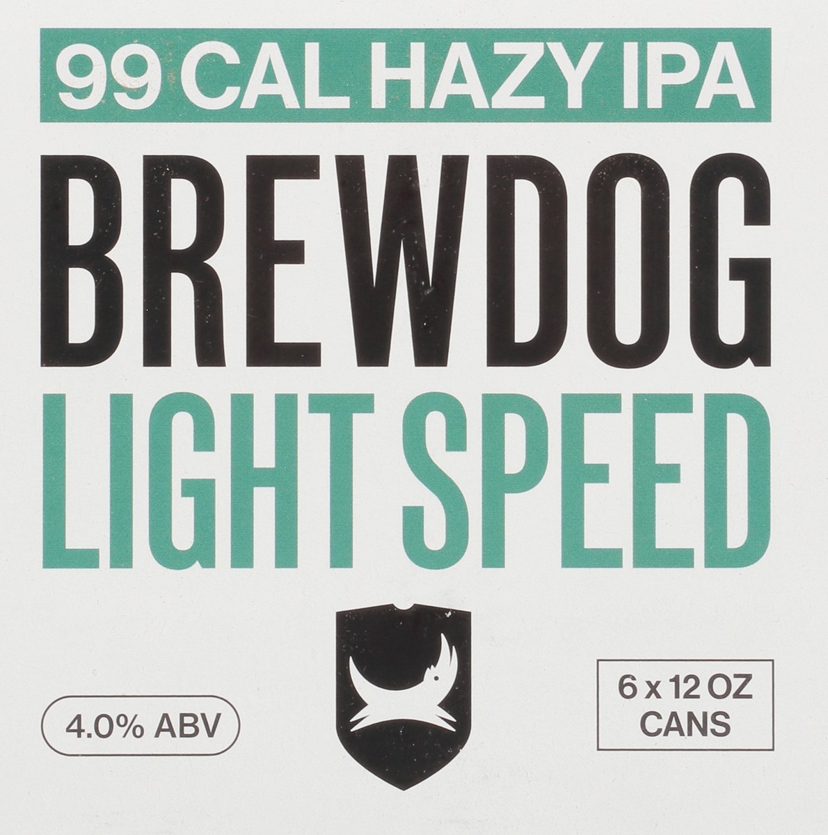 slide 9 of 12, BrewDog Hazy IPA Light Speed Beer 6 - 12 oz Cans, 