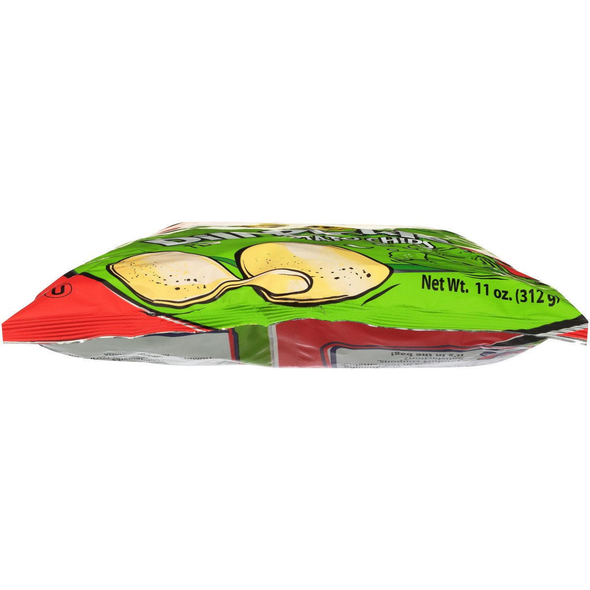 slide 6 of 9, Humpty Dumpty Dill Pickle Potato Chips 11 oz. Bag, 11 oz