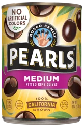Pearls Medium Pitted Ripe Olives - 6 oz