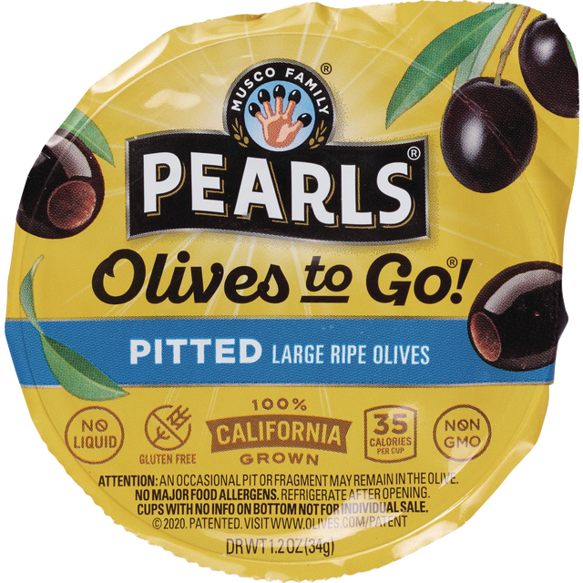 Black Pitted Ripe Olives 1.2 oz Shipt