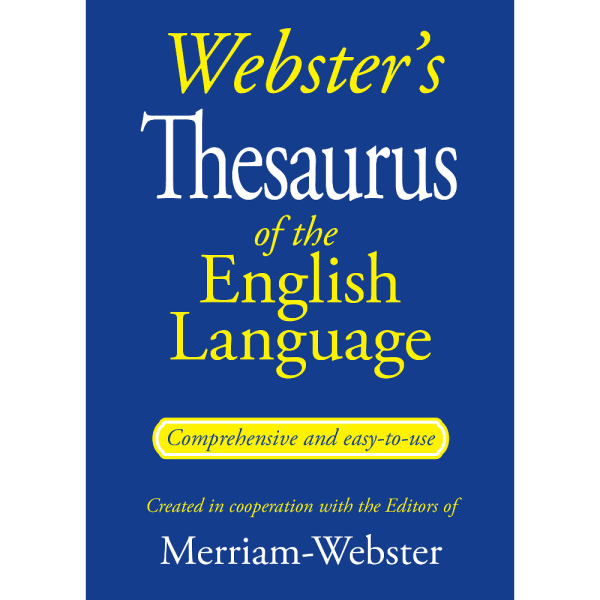 slide 1 of 1, Webster's Thesaurus Of The English Language, 1 ct