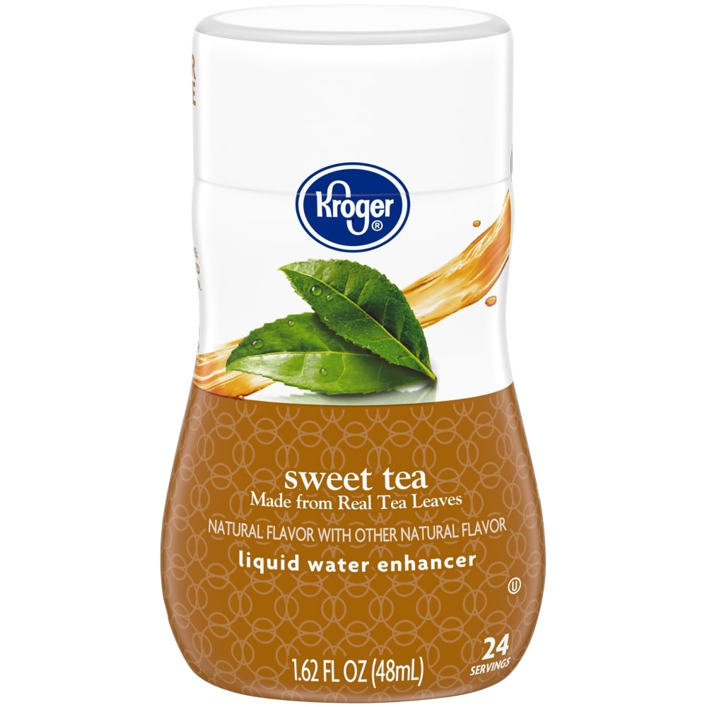 slide 1 of 1, Kroger Sweet Tea Liquid Water Enhancer, 1.62 fl oz