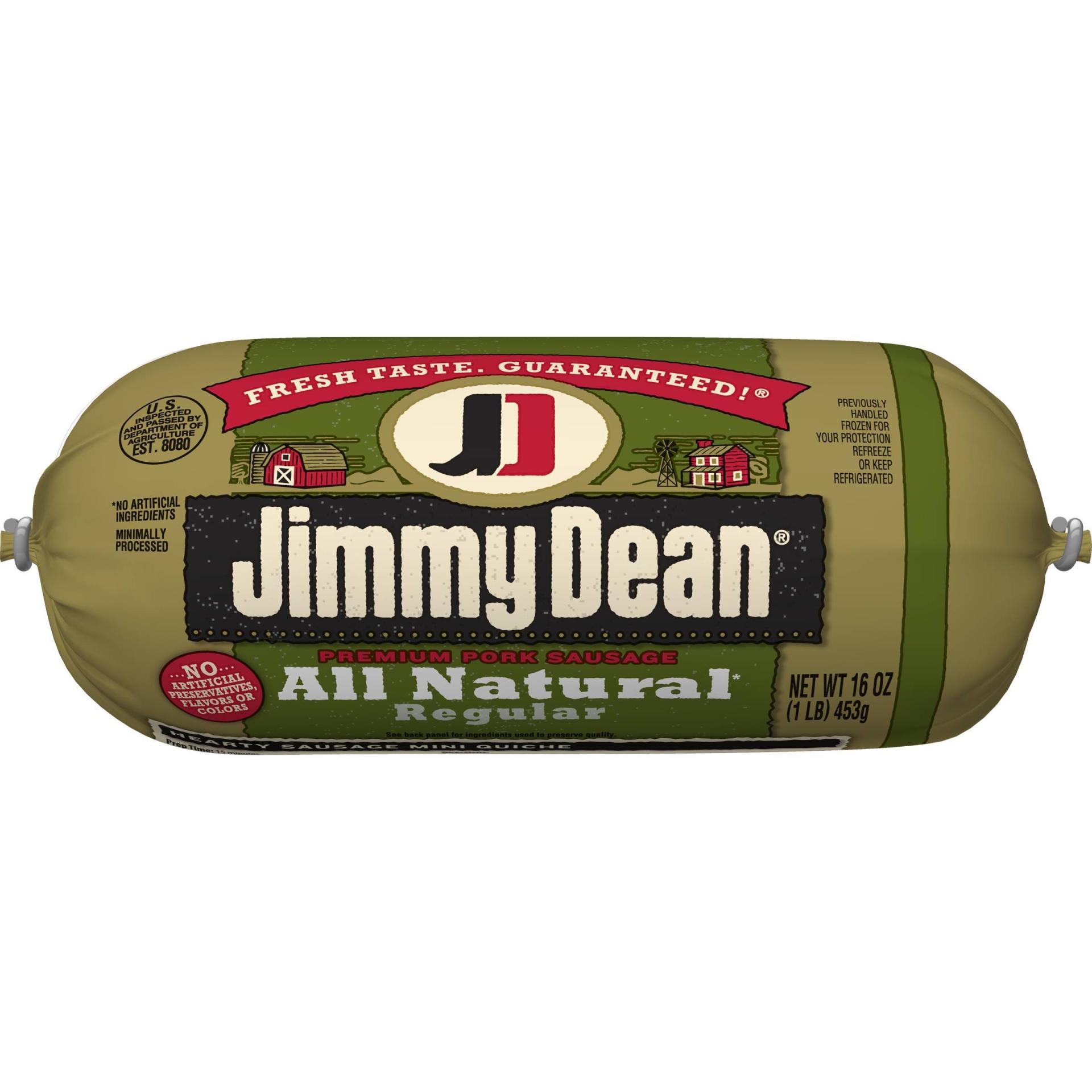 slide 1 of 6, Jimmy Dean All Natural Roll, 16 oz