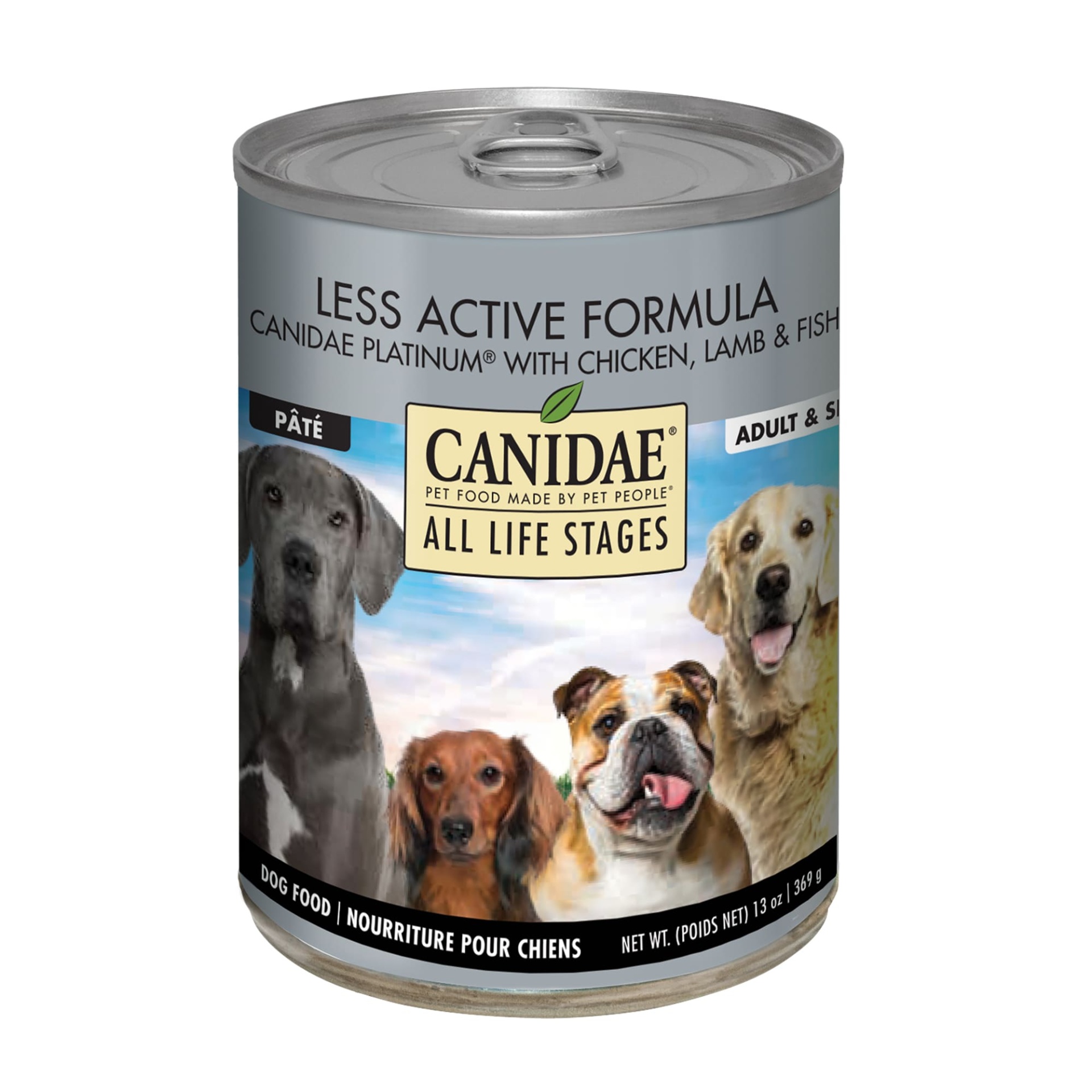 slide 1 of 1, CANIDAE Life Stages Platinum Senior & Overweight Adult Dog Food, 17 oz