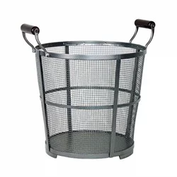 Panacea Log Bin Antique Iron