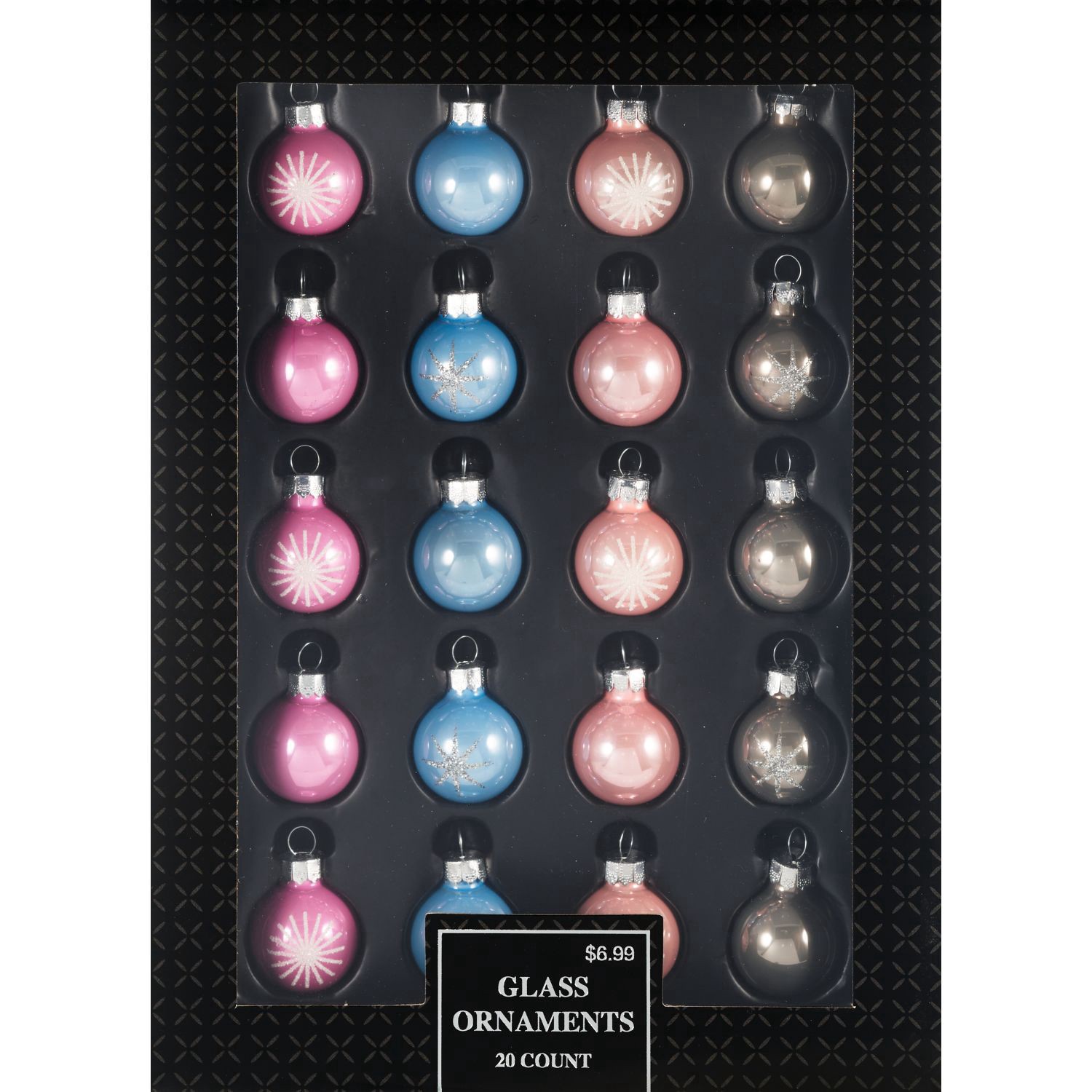 slide 1 of 1, Merry Brite Round Glass Ornaments, 20 Ct, 20 ct