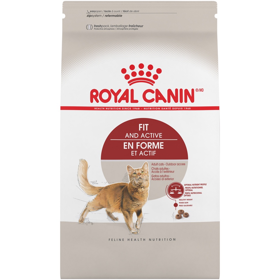 slide 1 of 9, Royal Canin Feline Health Nutrition Adult Fit 32 Dry Cat Food, 15 lb