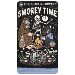 Bones Coffee Company Medium Roast Ground Smorey Time Coffee - 12 oz
