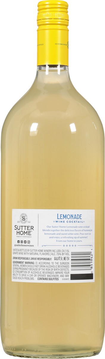 slide 6 of 9, Sutter Home Lemonade Lemonade 1.5 l, 1.5 l