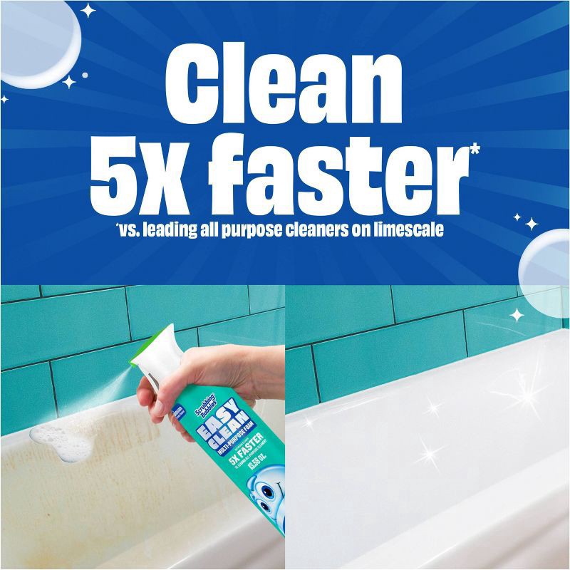 slide 2 of 12, Scrubbing Bubbles Easy Clean Multi-purpose Foam Bathroom Cleaner, Aerosol Spray, 13.58 fl. oz., 13.58 oz