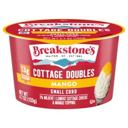 Breakstone Doubles 2% Mango Cottage Cheese 4.7 oz