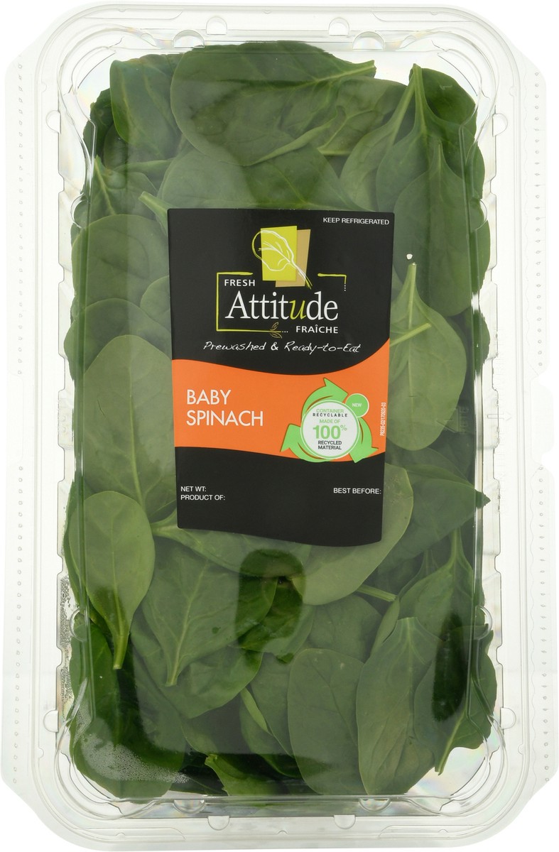 slide 1 of 12, Fresh Attitude Baby Spinach 312 g, 312 g