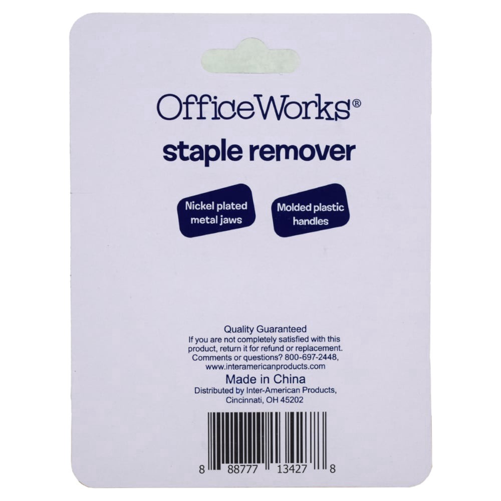 slide 2 of 2, Top Flight Office Works Staple Remover, 1 ct