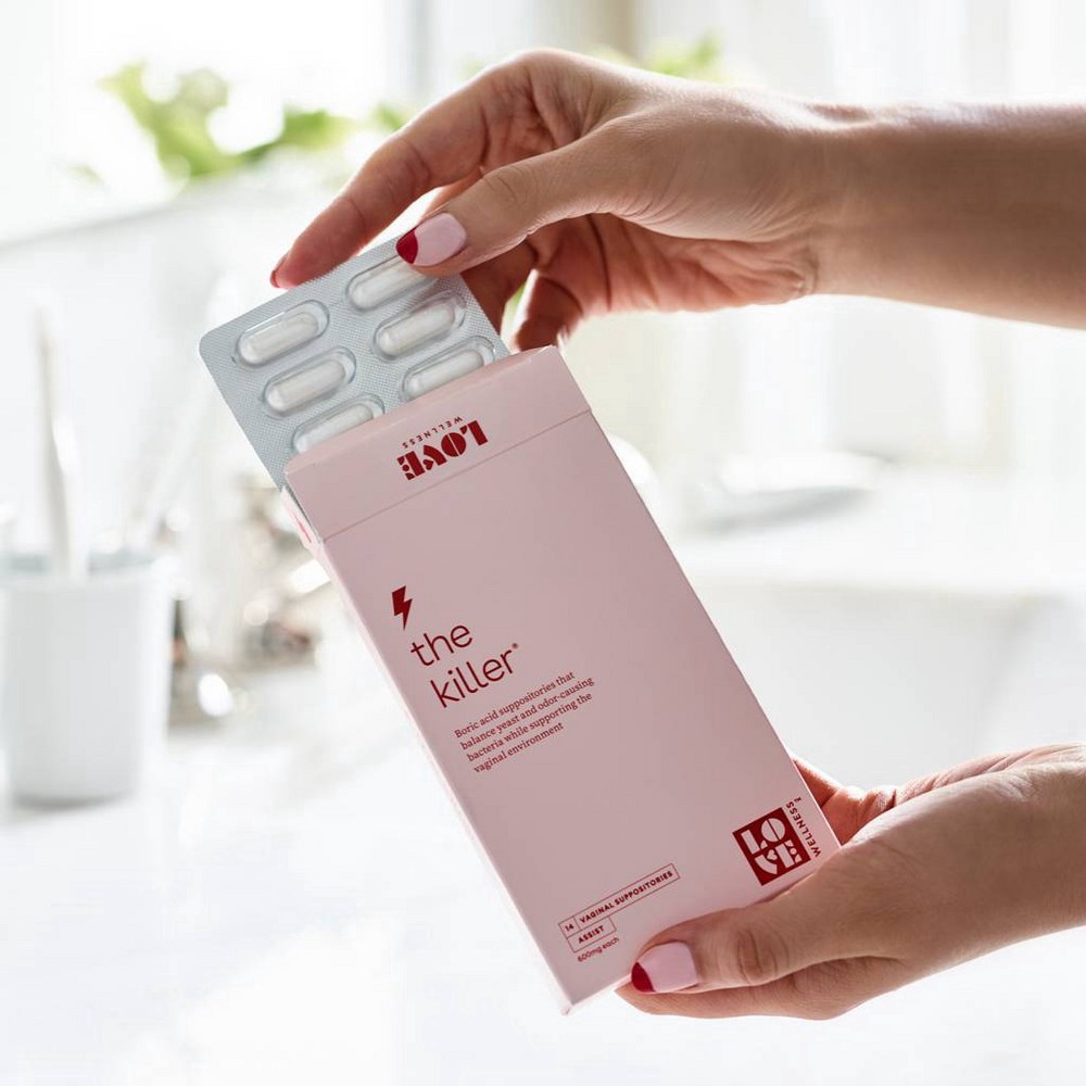 slide 4 of 7, Love Wellness The Killer Boric Acid Suppositories - 14ct, 14 ct