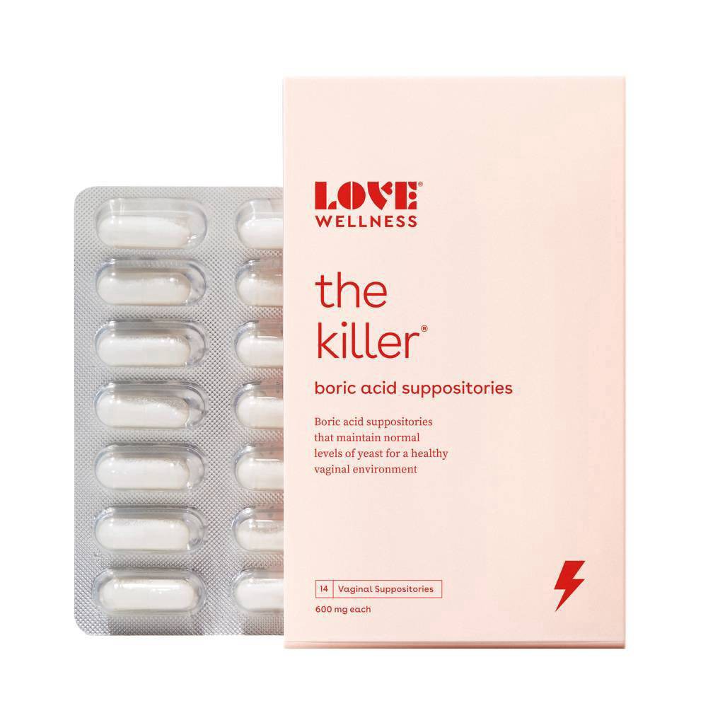 slide 5 of 7, Love Wellness The Killer Boric Acid Suppositories - 14ct, 14 ct