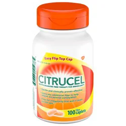 Citrucel Caplets Fiber Therapy for Occasional Constipation Relief, 100 count