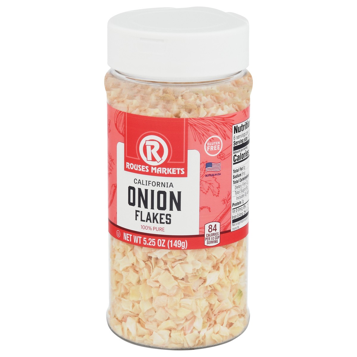 slide 7 of 13, Rouses Markets Rouse Onion Flakes, 4.5 oz