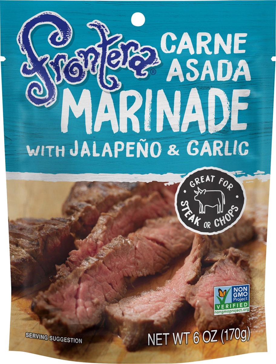 slide 4 of 6, Frontera Carne Asada Marinade With Jalapeno + Garlic, 6 oz