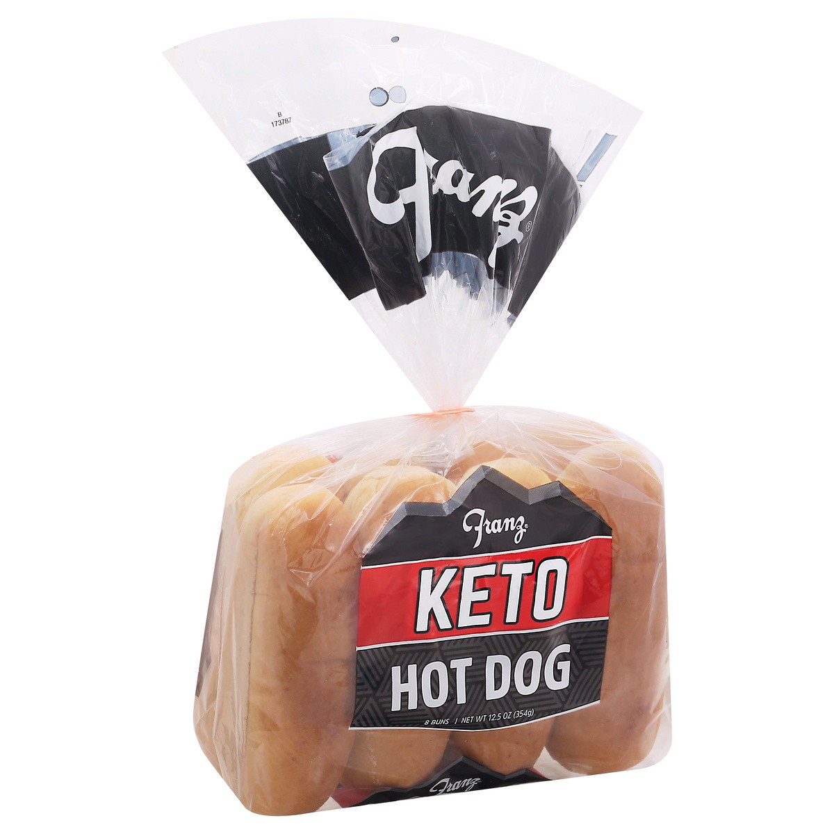 slide 2 of 9, Franz Keto Hot Dog Buns 8 ea Bag, 8 ct