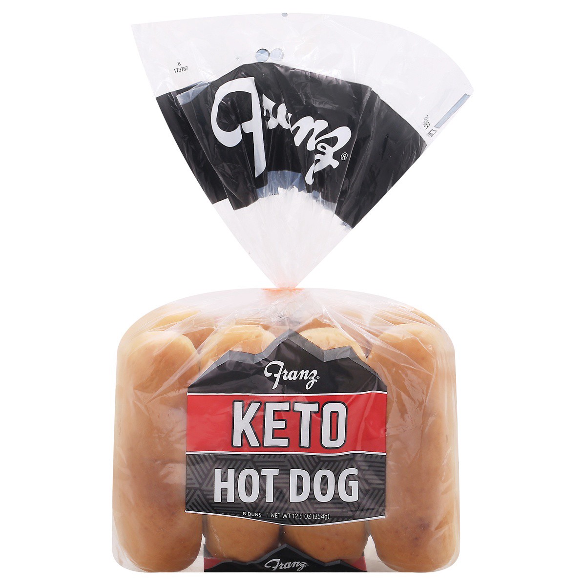 slide 1 of 9, Franz Keto Hot Dog Buns 8 ea Bag, 8 ct