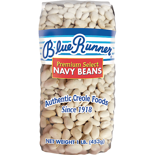 slide 1 of 1, Blue Runner Premium Select Navy Beans, 16 oz