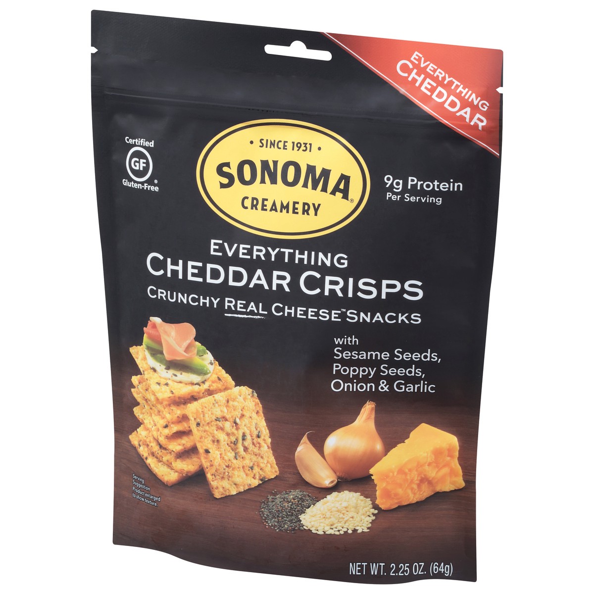 slide 3 of 12, Sonoma Creamery Pepper Jack Cheese Crisps Bite Size! 2.25 oz, 2.25 oz