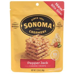 Sonoma Creamery Pepper Jack Cheese Crisps - 2.25 oz