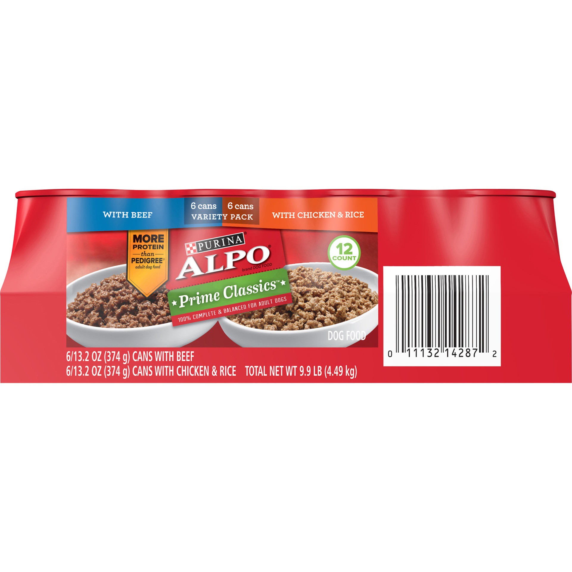 slide 8 of 9, Purina ALPO Wet Dog Food Variety Pack, Prime Classics, 9.9 lb