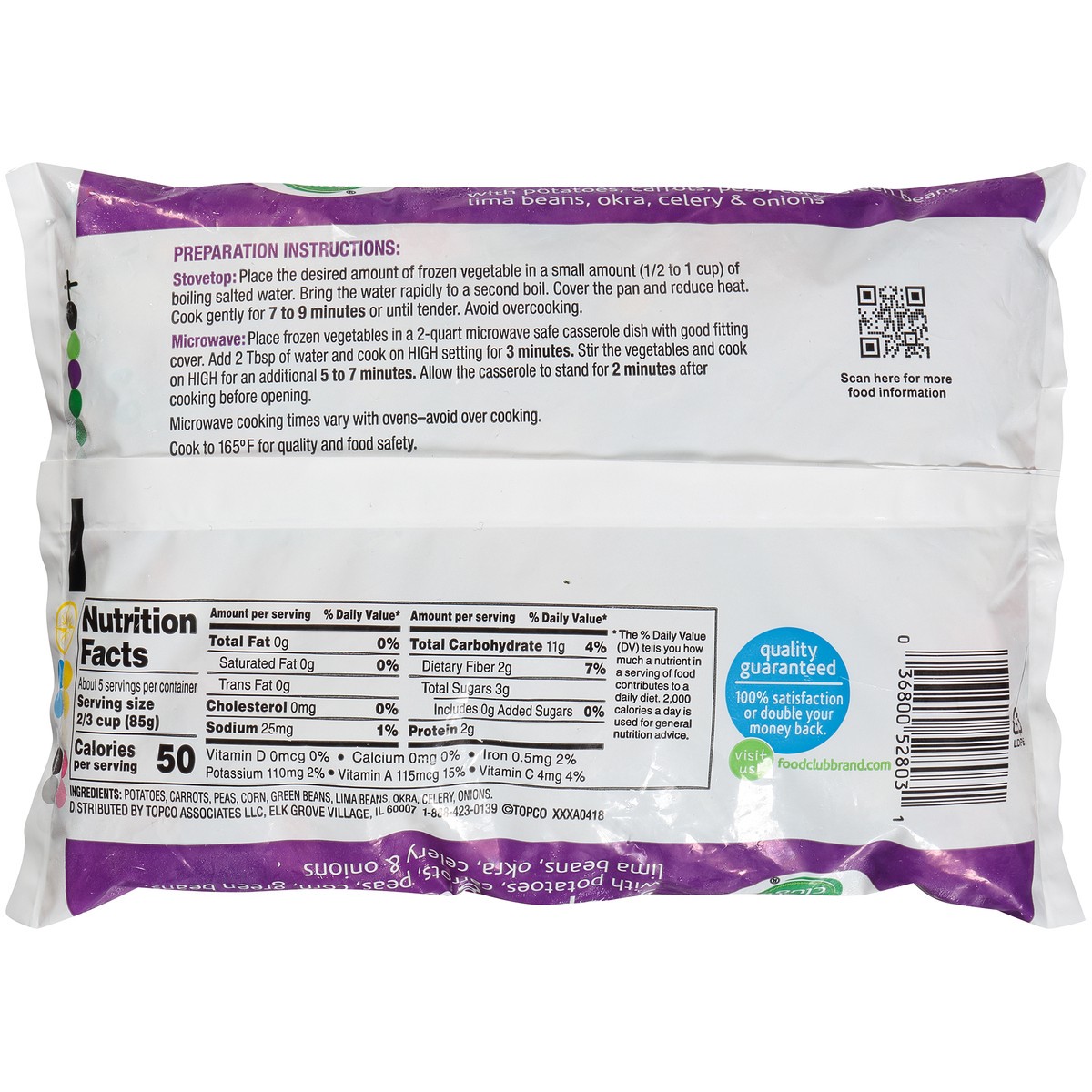 slide 11 of 12, Food Club Frozen Veg Soup Mix, 16 oz