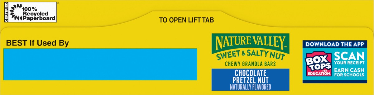 slide 9 of 13, Nature Valley Granola Bars, Sweet and Salty Nut, Chocolate Pretzel, 6 ct, 6 ct; 1.2 oz