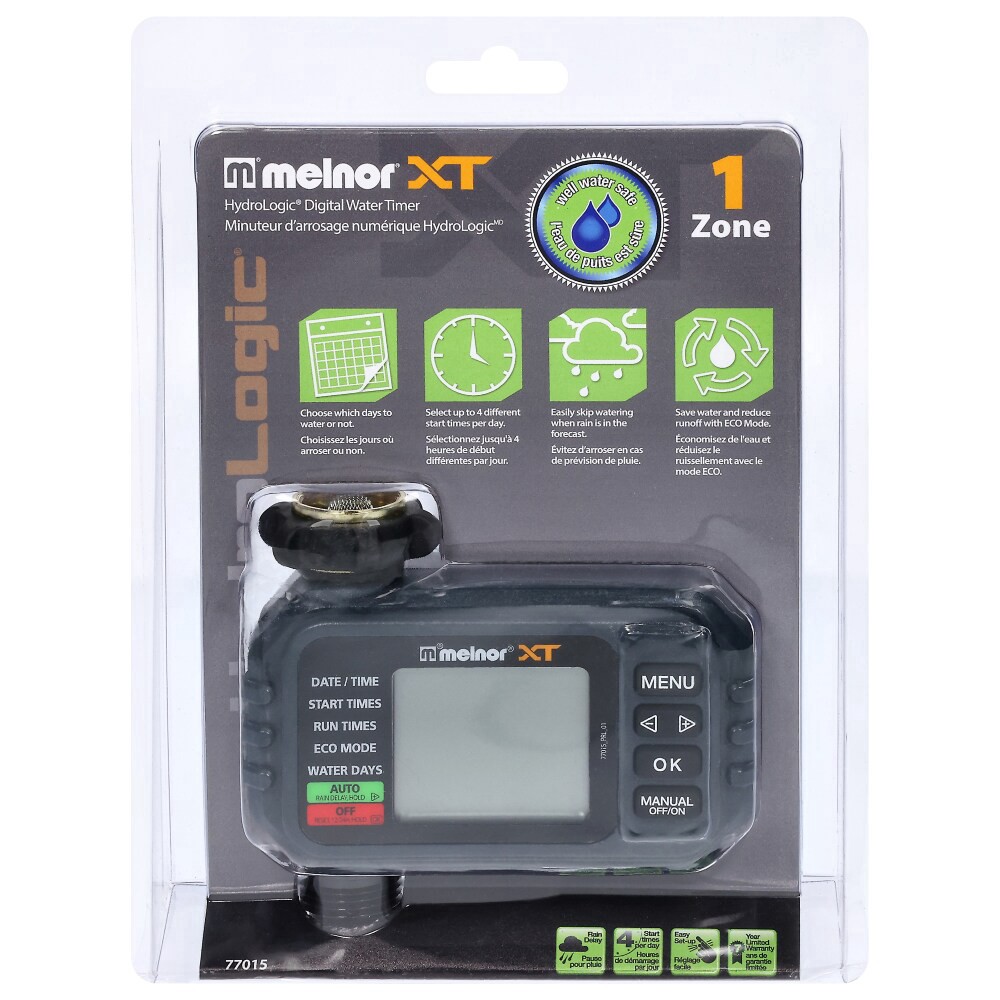 slide 1 of 3, Melnor XT 1-Zone Digital Water Timer, 1 ct