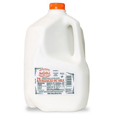 slide 1 of 1, Monument Farms Dairy Milk 2% Fat 128 Oz - 128 FZ, 128 fl oz
