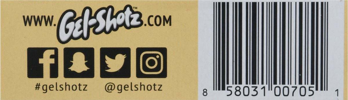 slide 11 of 14, Gel-Shotz Gel Shotz Pina Colada Gelatin, 3.17 oz