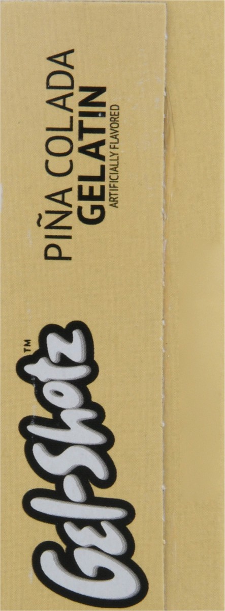 slide 3 of 14, Gel-Shotz Gel Shotz Pina Colada Gelatin, 3.17 oz
