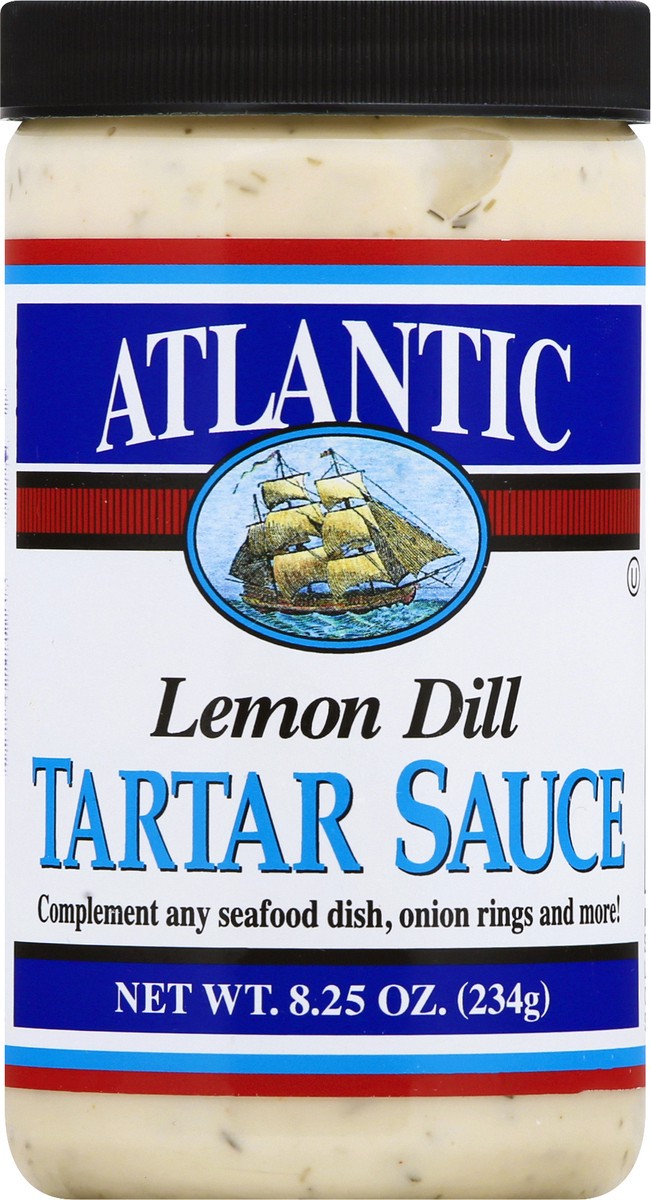 slide 8 of 13, Atlantic Lemon Dill Tartar Sauce 8.25 oz, 8.25 oz