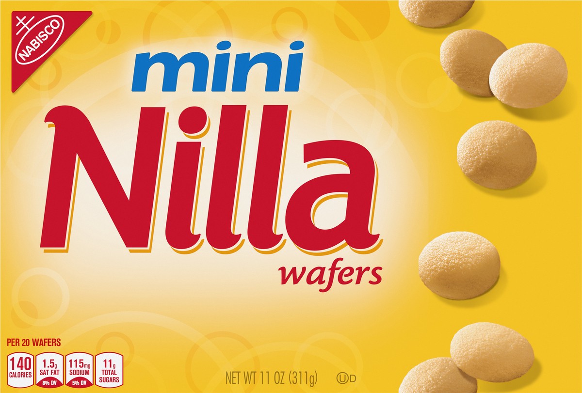 slide 5 of 9, Nilla Wafers Mini Cookies, Vanilla Wafers, 11 oz, 11 oz